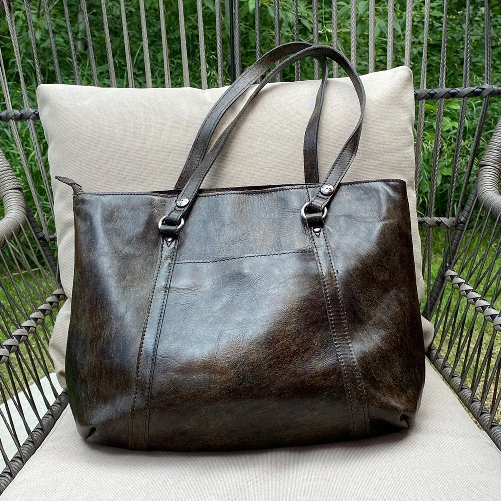 Patricia Nash Turquoise Tooled Leather Bag - Picture 4 of 16